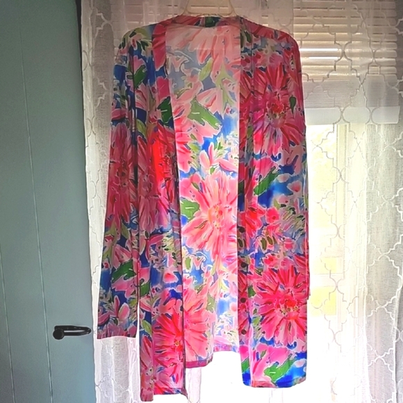 SHEIN Sweaters - Floral Kimono Cardigan